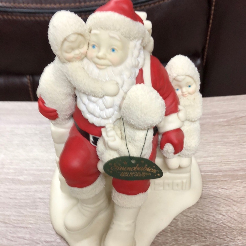 Department 56 snow babies Santa